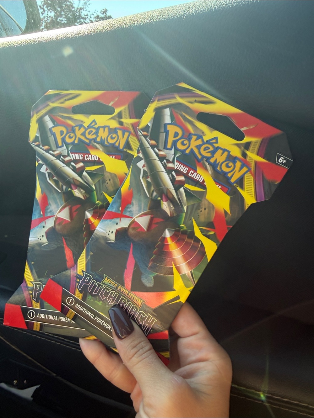 Pokémon Pitch-Black Mega Evolution Trading Card Blister Pack -